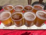 Personalised All Inclusive Drink Tray Caddy Beer Holder Holiday 2025 6 Or 8 Cups