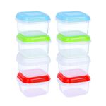 Baby Food Container Airtight Storage 120ml Reusable Freezer Jars with Lid 8pcs