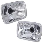 Crystal Halogen H4 Headlights for Toyota MR2 MK1 / MK2 (Pair) E marked