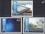 Gibraltar 2013 Literary Festival set SG 1506-1508 MNH mint Braille Kindle e-Book