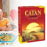 For CATAN Base Game 5-6 Player Board Game EXTENSION Ages 10+ Family Game