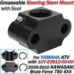Greaseable Steering Stem Mount Kit For Kawasaki KVF750 Brute Force 4x4 2005-2010