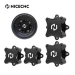 Front + Rear Wheel Hub Spacers Kit For Yamaha Raptor 700R YFM700 2009 2011-2025