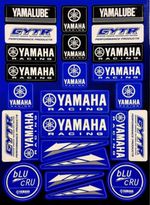 Yamaha Racing GYTR Sticker Sheet Decals Graphics N19-JS009-E2-00 Genuine