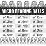 Camera Lenses Steel Ball 1mm 1.1mm 1.2mm 1.3mm 1.4mm 1.5mm 1.6mm 1.7mm 1.8mm etc