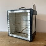 Vintage Handmade Bird Carry Cage