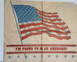 Syracuse Herald-Journal American Flag Newspaper Insert 1984 Patriotic NY