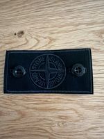 Stone Island Replacement Badge with 2 Button Design Black White