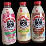 Crusha Milkshake Mix 1Ltr Choose from Banana, Chocolate, Raspberry or Strawberry