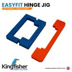 Door Hinge Router Jig Template 102mm 76mm Hinges Woodworking EasyFit UK Made