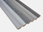 Grey Scotia Beading Laminate- 10 x 1.2m lengths- Edge Trim Flooring- 12m
