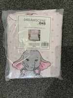  Elephant junior Quilt Cover With Pillowcase 