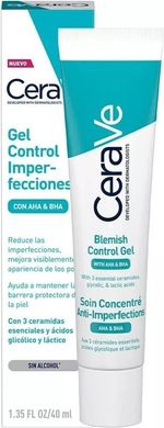 CERAVE Blemish Control Gel Moisturiser with AHA & BHAA 40ml *New & Boxed*