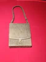 Antique Leather Ladies' John Pound & Co. Evening Purse with Opera Glasses