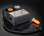 CONTINENTAL FORD VOLVO TYRE PUNCTURE REPAIR PUMP COMPRESSOR INFLATOR 