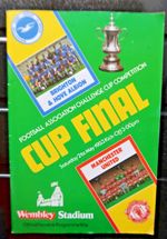 BRIGHTON V MANCHESTER UNITED FA CUP FINAL PROGRAMME 1983
