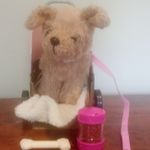 Our Generation Goldendoodle With Accessories Inc. Carrier,Dog Food,Blanket,Bone