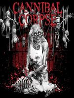 Cannibal Corpse, American Death Metal Band, Dark, fridge magnet