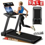 Treadmills with 15% Incline, APP Walking Pad Treadmill Tabletop Display, 12KM/H