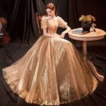 NEW Noble Evening Formal Party Ball Gown Prom Bridesmaid Host Acting Dress