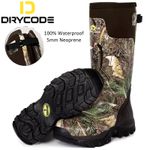 Womens Neoprene Camo Wellington Muck Wellies  Boots Waterproof Hiking Walking Sz