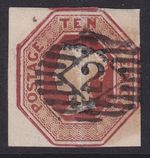 SG57 10d Brown Cut Square With 3/4 Margins(20)