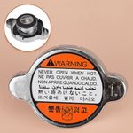 1.1 Bar Radiator Cap Silver Fit Honda CBR1000RR 600RR Shadow
