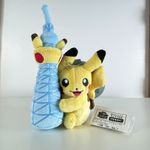 Pokemon Center Skytree Pikachu Plush Keychain Mascot Doll Japan Exclusive 7 inch