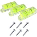 Mini Spirit Level Screw On Bubble Square 28mm Vial