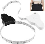 150CM Automatic Telescopic Tape Measure Body Waist Chest Arms Legs Measure Tape
