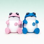 Jinro Soju Toad Couple Figure Set Big Toad & Pink Toad Korean Character Goods