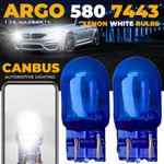 For Fiat 500 Abarth DRL Xenon White Bright 2007-On Daytime Running Lights Bulbs