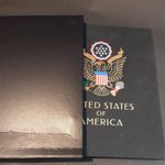 Davo USA stamp album vol 1  1846-1944   80% full of stamps /E/