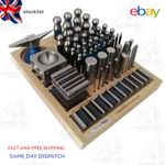 🔨 56Pc Jumbo Doming Block & Swage Punch Dapping Die Set – BLUEFOX TOOLS