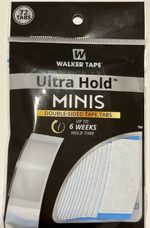 Walker Tape Ultra Hold Minis Double Sided Tape Strips (72 tabs)
