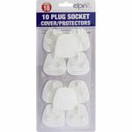 10 X PLUG SOCKET COVER / PROTECTOR  BABY & CHILD SAFETY PROTECTOR MAINS SOCKET 