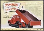COMMER SUPERPOISE 5 TON TIPPER Commercial Sales Brochure Sept 1953-54 #491
