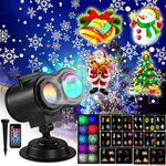 64 Patterns New Year Christmas Indoor Outdoor LED Moving Laser Projector Light