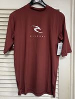 Rip Curl Men’s Short Sleeve Rash vest Size XL