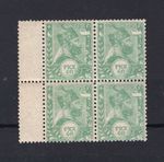 M29329 Ethiopia 1894 1/4g Green Menelaik 11 UMM Block X4 UMM Sg1 Cat £42