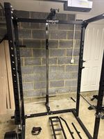 Mirafit M100 Power Rack with Cable System + extra attachments (comes with manual
