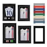 DIY 3D Frame for signed Shirt 1 Plaque & 2 Landscape Windows for pics All sizes
