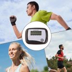 LCD Clip On Pedometer Step Counter Step Tracker for Walking Running