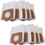 10 x TITAN Vacuum Cleaner Bags Microfiber Layered Hoover Bag 16L 20L 30L 40L