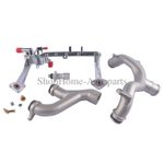 For Jaguar XE/XF/XJ/F-Type Coolant Water Pipe System Kit 3.0 LR041788 C2Z28258