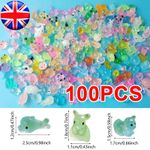 100X Resin Mini Animal Luminous Tiny Animal Micro Landscape Fairy Garden