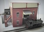 Cereal Box Models 00 Gauge Scale Model Card Kit - CBM4 - GWR Coaling Stage 