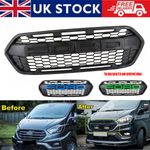 Grille For 2018-2023 Ford Transit Custom Front Grill Raptor Style Upgrade Black