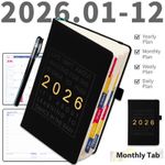 2026 Agenda Book English Calendar Book Portable A5 Schedule Book Notepads