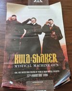 Kula Shaker Mystical Machine Gun CD Promo Poster 30" x 20"
